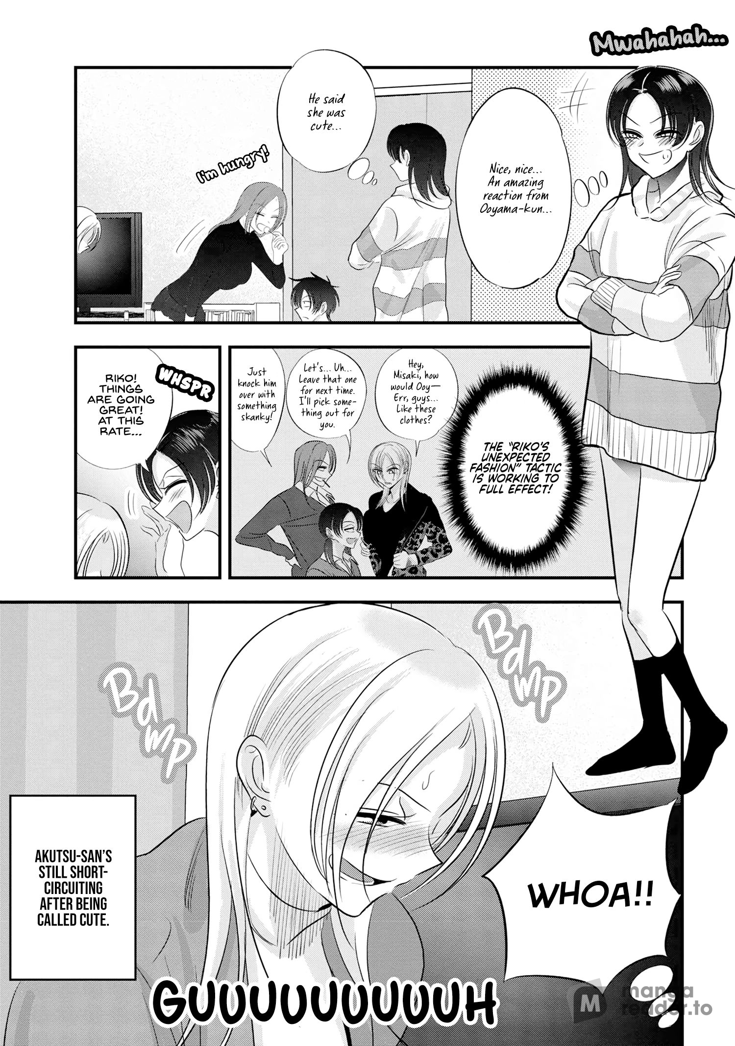 Please go home! Akutsu-san, Chapter 155 image 1